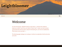 Tablet Screenshot of leightbloomer.com